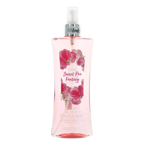 Pink Sweet Pea Fantasy by Body Fantasies, 8 oz Fragrance Body Spray for Women - PS-AWBFPSP8BS