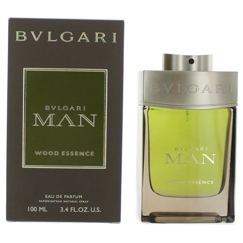 Bvlgari Man Wood Essence by Bvlgari, 3.4 oz Eau De Parfum Spray for Men - PS-AWBVLMWE34S