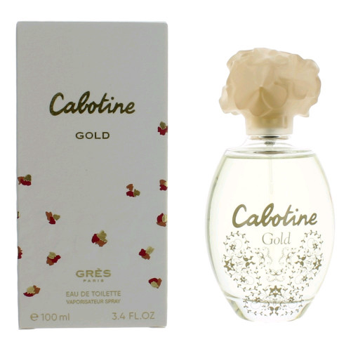 Cabotine Gold by Parfums Gres, 3.4 oz Eau De Toilette Spray for Women - PS-AWCABG34S