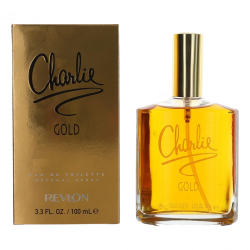 Charlie Gold by Revlon, 3.4 oz Eau De Toilette Spray for women - PS-AWCHARG34S