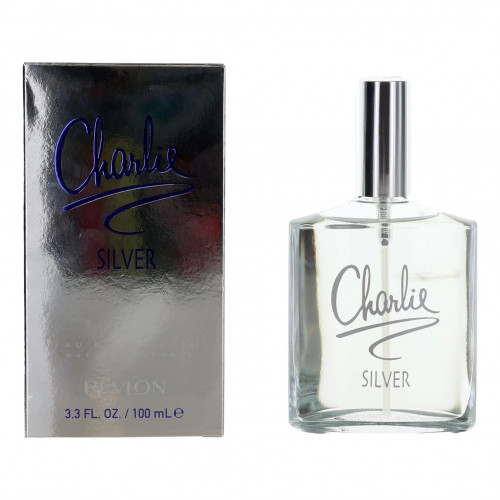 Charlie Silver by Revlon, 3.4 oz Eau De Toilette Spray for Women - PS-AWCHARS34S