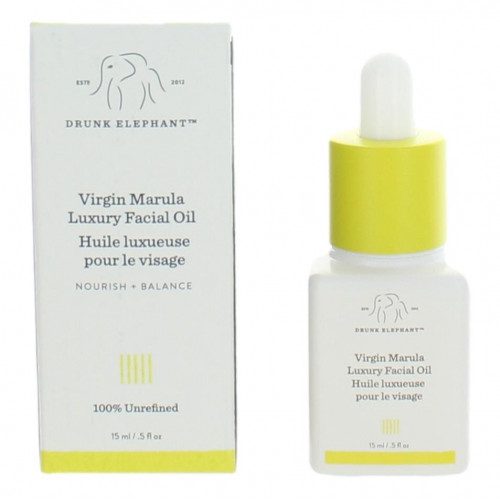 Drunk Elephant Virgin Marula Luxury Facial Oil by Drunk Elephant, .5 oz Facial Oil - PS-AWDEVMLFO05