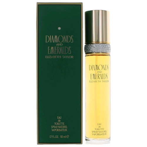 Diamonds & Emeralds by Elizabeth Taylor, 1.7 oz Eau De Toilette Spray for Women - PS-AWDIAEM17S