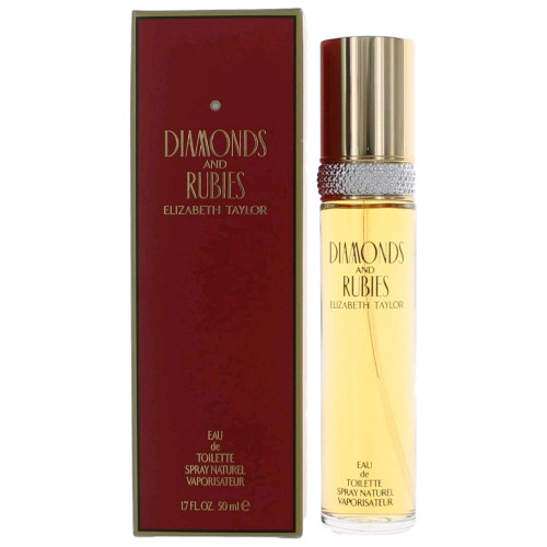 Diamonds & Rubies by Elizabeth Taylor, 1.7 oz Eau De Toilette Spray for Women - PS-AWDIARU17S