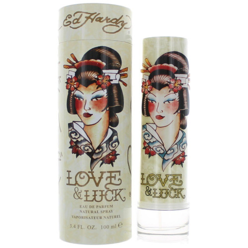 Ed Hardy Love & Luck by Christian Audigier, 3.4 oz Eau De Parfum Spray for Women - PS-AWEDHL34PS