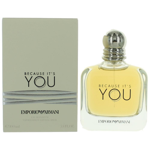 Because Its You by Emporio Armani, 3.4 oz Eau De Parfum Spray for Women - PS-AWEMBIY33SP