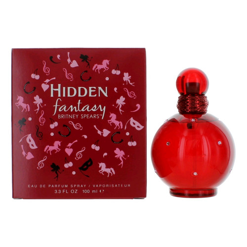 Hidden Fantasy by Britney Spears, 3.3 oz Eau De Parfum Spray for Women - PS-AWFANH34S