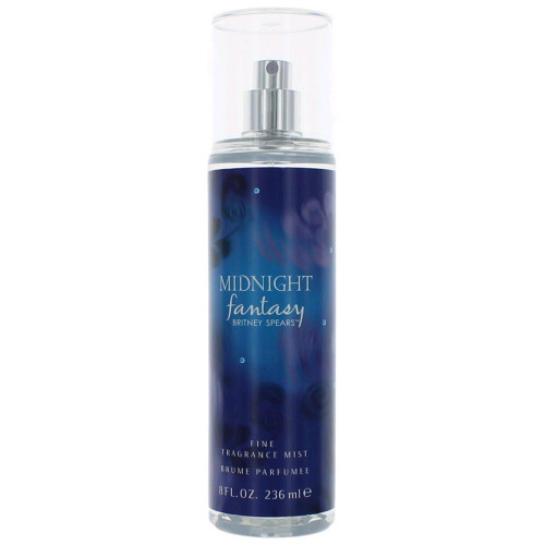 Fantasy Midnight by Britney Spears, 8 oz Fine Fragrance Mist for Women - PS-AWFANM8BM