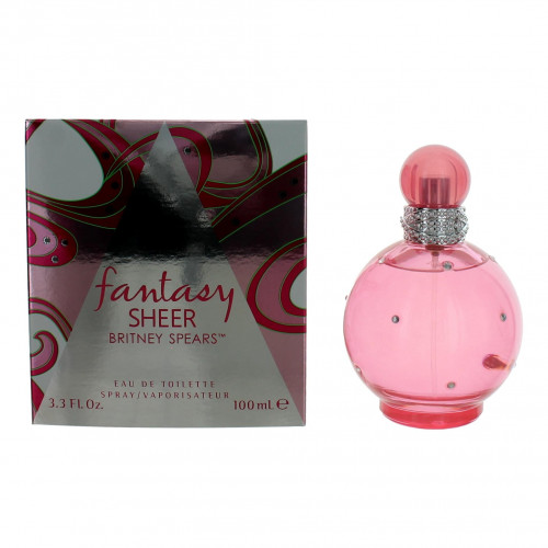 Fantasy Sheer by Britney Spears, 3.3 oz Eau De Toilette Spray for Women - PS-AWFANSH34S