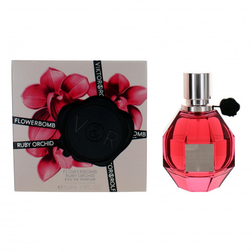 Flowerbomb Ruby Orchid by Viktor & Rolf, 1.7 oz Eau De Parfum Spray for Women - PS-AWFBRO17PS