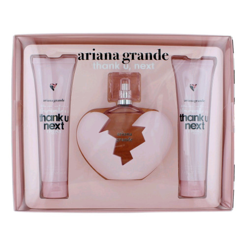 Thank U Next by Ariana Grande, 3 Piece Gift Set for Women - PS-AWGAGTUN3