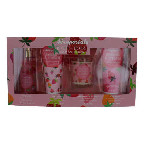 Aeropostale Bath+Body Home Collection by Aeropostale, 4 Piece Gift Set - PS-AWGAPBC4