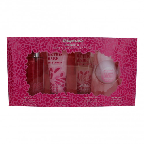 Aeropostale Retro Babe by Aeropostale, 4 Piece Bath and Body Collection - PS-AWGAPRB4