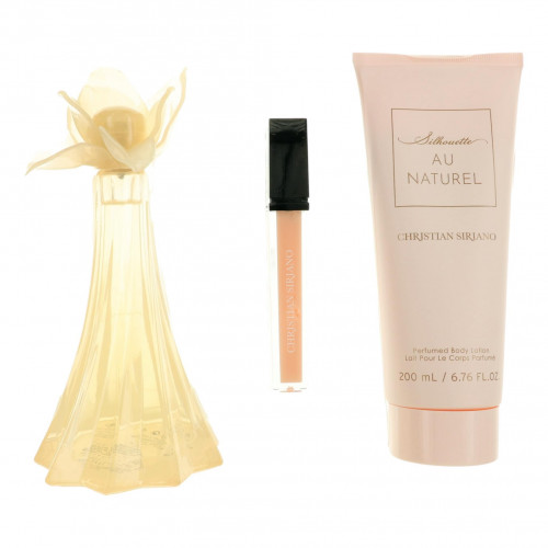 Silhouette Au Naturel by Christian Siriano, 3 Piece Gift Set for Women - PS-AWGCSAN3