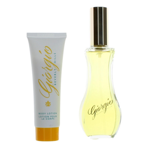 Giorgio by Beverly Hills, 2 Piece Gift Set with Body Lotion for Women - PS-AWGGIO222