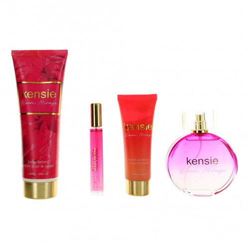Kensie Bloom Mirage by Kensie, 4 Piece Gift set for Women - PS-AWGKENBM3