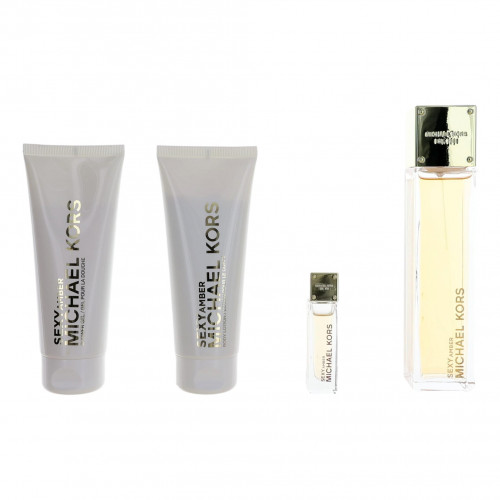 Michael Kors Sexy Amber by Michael Kors, 4 Piece Gift Set for Women - PS-AWGMKSXA4