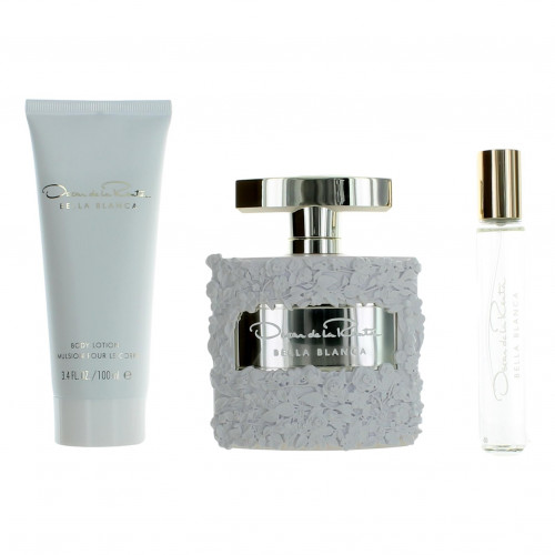 Bella Blanca by Oscar De La Renta, 3 Piece Gift Set for - PS-AWGOSCBB322