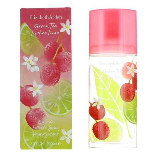 Green Tea Lychee Lime by Elizabeth Arden, 3.3 oz Eau De Toilette Spray for Women - PS-AWGRTLL33S