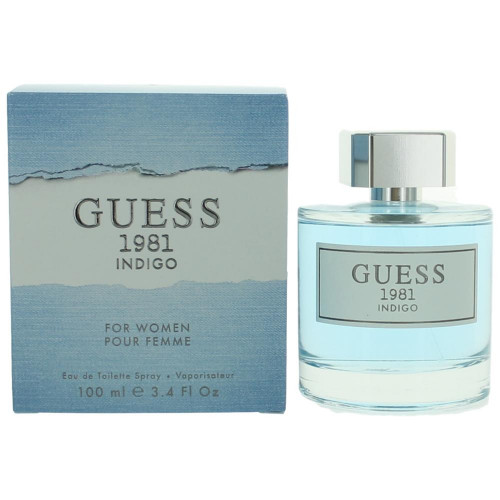 Guess 1981 Indigo by Guess, 3.4 oz Eau De Toilette Spray for Women - PS-AWGU1981134S