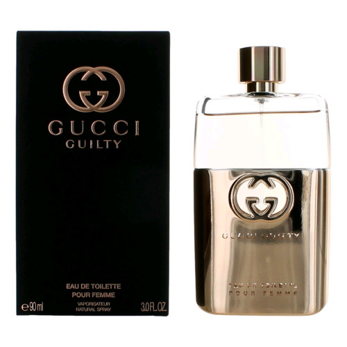 Gucci Guilty Pour Femme by Gucci, 3 oz Eau De Toilette Spray for Women - PS-AWGUCG3S