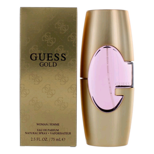 Guess Gold by Parlux, 2.5 oz Eau De Parfum Spray for Women - PS-AWGUEG25S
