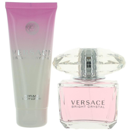 Versace Bright Crystal by Versace, 2 Piece Gift Set for Women - PS-AWGVBC2