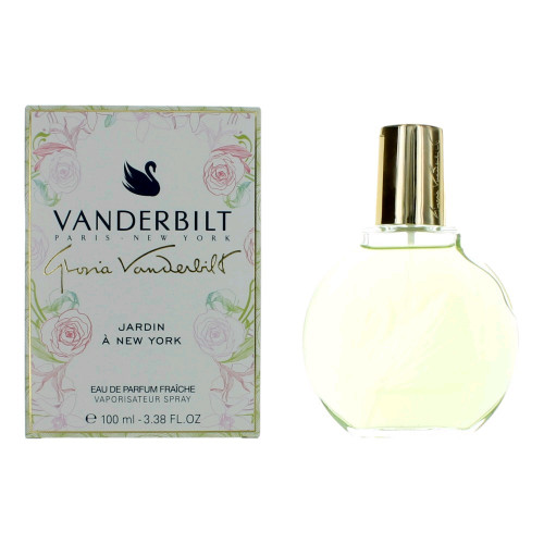 Vanderbilt Jardin A New York by Gloria Vanderbilt, 3.3 oz Eau De Parfum Fraiche Spray for Women - PS-AWGVJNY34S