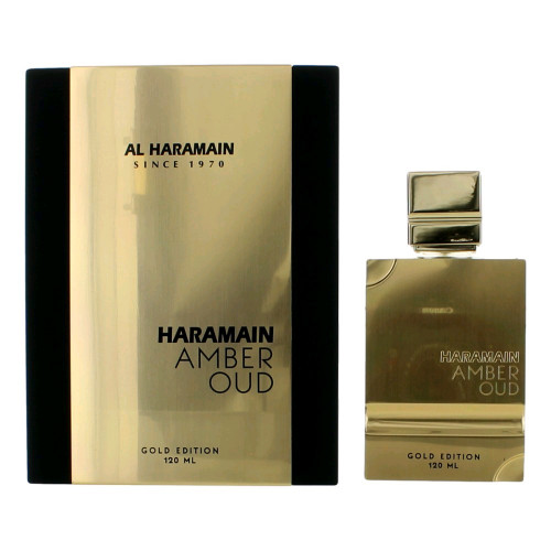 Amber Oud Gold Edition by Al Haramain, 4 oz Eau De Parfum Spray Unisex - PS-AWHARAOGE4PS