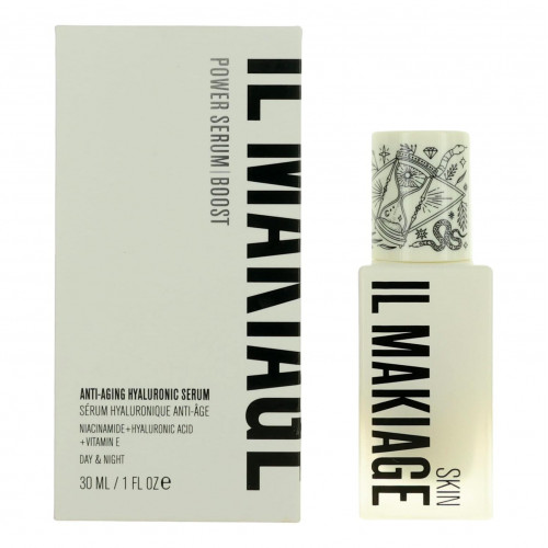 Il Makiage Power Serum Boost by Il Makiage, 1 oz Anti-Aging Hyaluronic Serum - PS-AWIMPSBAAHS1