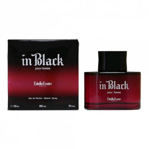 In Black by Estelle Ewen, 3.4 oz Eau De Parfum Spray for Women - PS-AWINB34S