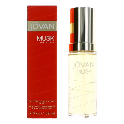Jovan Musk by Coty, 2 oz Cologne Concentrate Spray for Women - PS-AWJOV2S