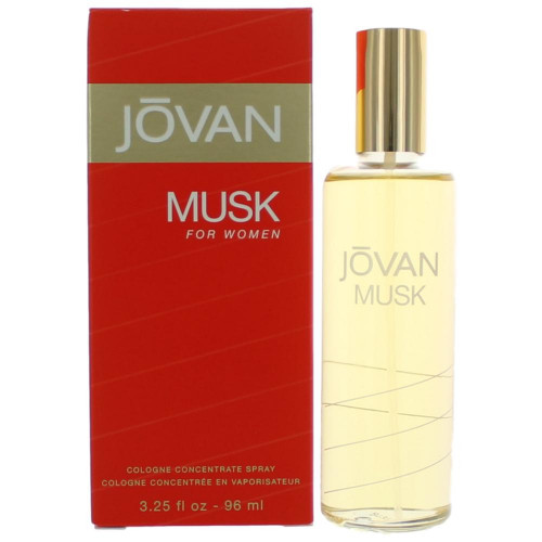 Jovan Musk by Coty, 3.25 oz Cologne Concentrate Spray for Women - PS-AWJOV325S
