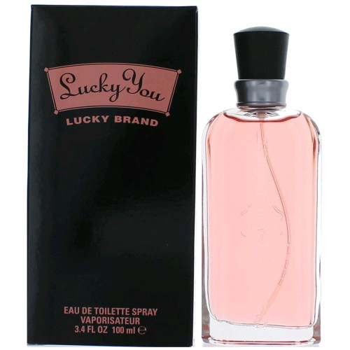 Lucky You by Lucky Brand, 3.4 oz Eau De Toilette Spray for Women - PS-AWLKU34S