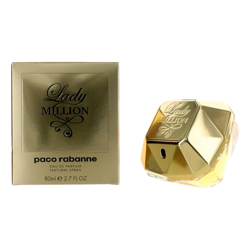 Lady Million by Paco Rabanne, 2.7 oz Eau De Parfum Spray for Women - PS-AWLMPR25S