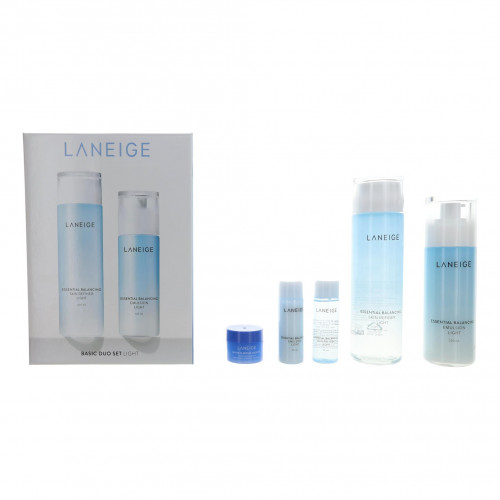 Laneige Basic Duo Set Light by Laneige, 5 Piece Set - PS-AWLNGBD5L
