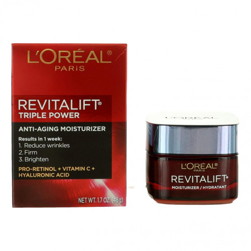 LOreal Revitalift Triple Power by LOreal, 1.7 oz Anti-Aging Moisturizer - PS-AWLORRTPFM17