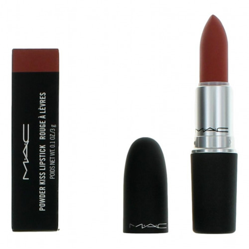 MAC Powder Kiss Lipstick by MAC, .1 oz Lipstick - 314 Mull It Over - PS-AWMACPKLMIO