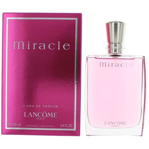 Miracle by Lancome, 3.4 oz LEau De Parfum Spray for Women - PS-AWMIR34PS
