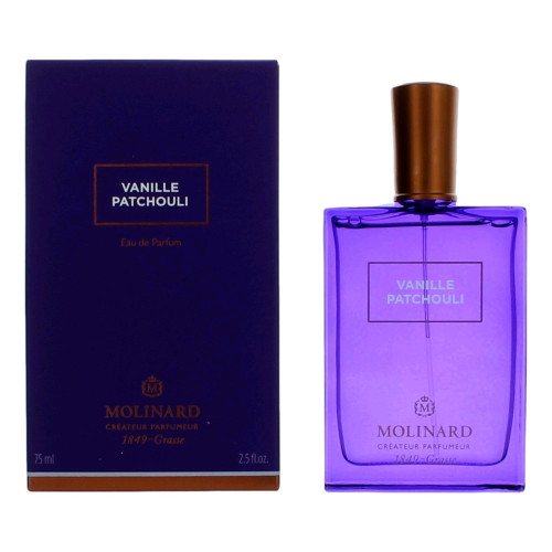 Vanille Patchouli by Molinard, 2.5 oz Eau De Parfum Spray for Women - PS-AWMOLV25PSN