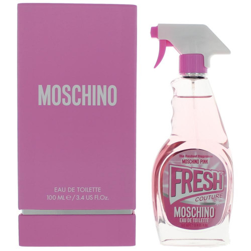 Moschino Pink Fresh Couture by Moschino, 3.4 oz Eau De Toilette Spray for Women - PS-AWMOSPFC34S