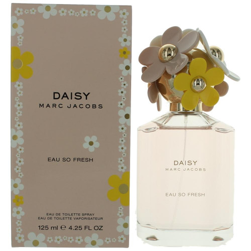 Daisy Eau So Fresh by Marc Jacobs, 4.2 oz Eau De Toilette Spray for Women - PS-AWMRJDESF42S