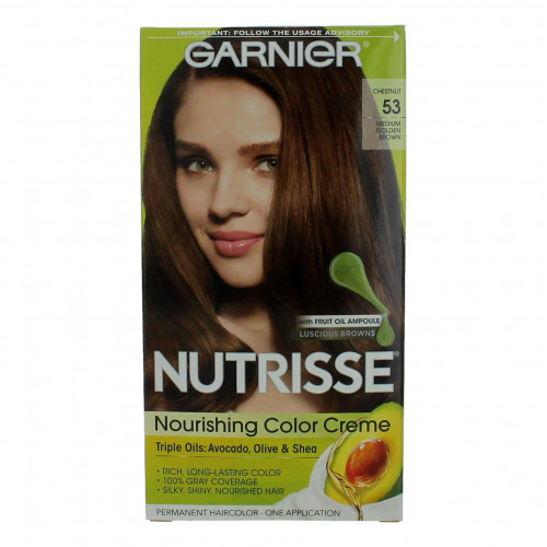 Garnier Hair Color Nutrisse Coloring Creme by Garnier, Hair Color - Chestnut 53 - PS-AWNUT53MGB
