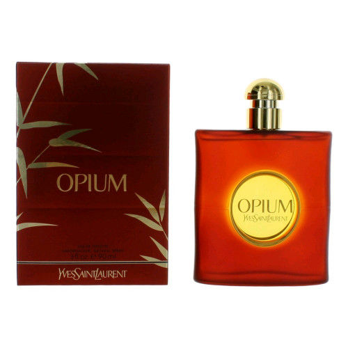 Opium by Yves Saint Laurent, 3 oz Eau De Toilette Spray for Women - PS-AWOP3S