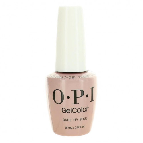 OPI Gel Nail Polish by OPI, .5 oz Gel Color - Bare My Soul - PS-AWOPIGCBMS05