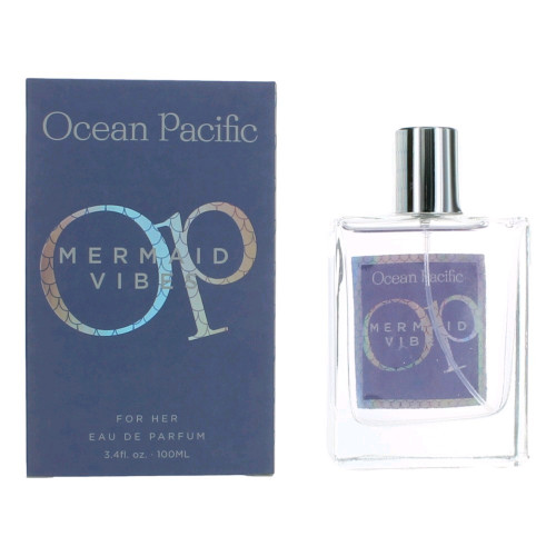 OP Mermaid Vibes by Ocean Pacific, 3.4 oz Eau De Parfum Spray for Women - PS-AWOPMV34PS