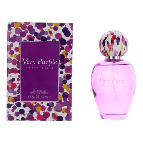 Very Purple by Perry Ellis, 3.4 oz Eau De Parfum Spray for Women - PS-AWPEVPR34PS