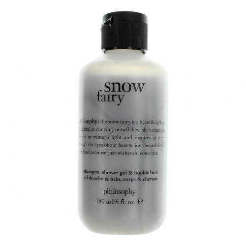 Snow Fairy by Philosophy, 6 oz Shampoo, Shower Gel, and Bubble Bath for Women - PS-AWPHSFSG6