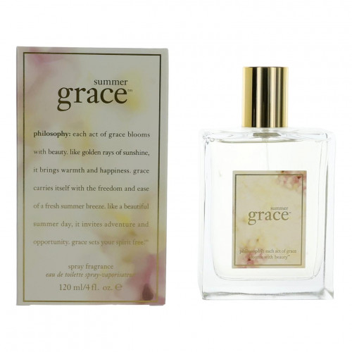 Summer Grace by Philosophy, 4 oz Eau de Toilette Spray for Women - PS-AWPHSGL4S