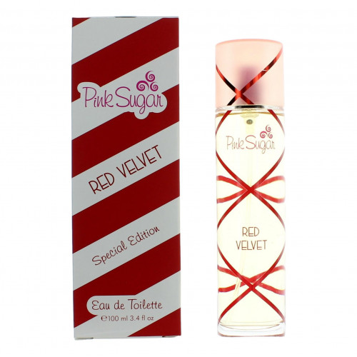 Pink Sugar Red Velvet Special Edition by Aquolina, 3.4 oz Eau De Toilette Spray for Women - PS-AWPSRV34S